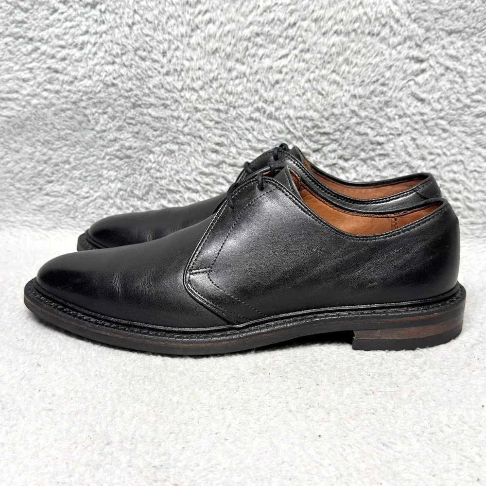 Allen Edmonds Jodox Mens Size 9.5 B Derby Dress Shoes Black Leather 4616